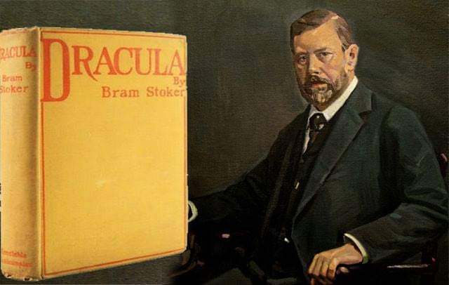 1st edition of Dracula with Bram Stoker's portrait