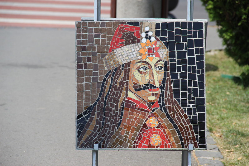 Mosaic tiles of Vlad III