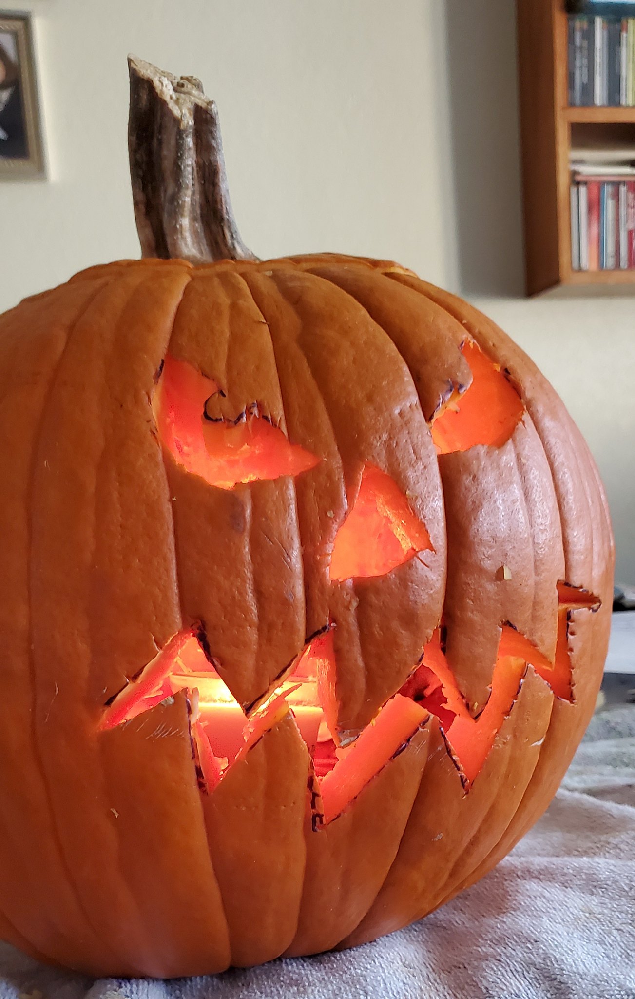 Halloween Pumpkin, carved
